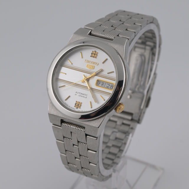Seiko 5 Automatic 21J 7S26-01R0 1990s Original Dial 35mm Arabic Day Calibre 7S26