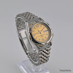 Seiko 5 Sports Automatic 7S36 1990s Gold Dial 36mm 100m 23J