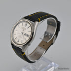 Seiko 5 Sportsmatic 6619 Sunburst Silver Day-Date 1960s 39mm
