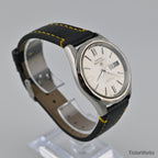 Seiko 5 Sportsmatic 6619 Sunburst Silver Day-Date 1960s 39mm