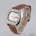 Seiko Presmatic Hi-Beat Automatic Silver Linen Day-Date 1970 39mm