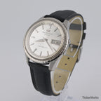 Seiko Sportsmatic 7619-7050 1960s Sunburst Silver Dial 38mm Kanji Day 23J