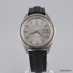 Seiko Sportsmatic 7619-7050 1960s Sunburst Silver Dial 38mm Kanji Day 23J