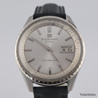 Seiko Sportsmatic 7619-7050 1960s Sunburst Silver Dial 38mm Kanji Day 23J