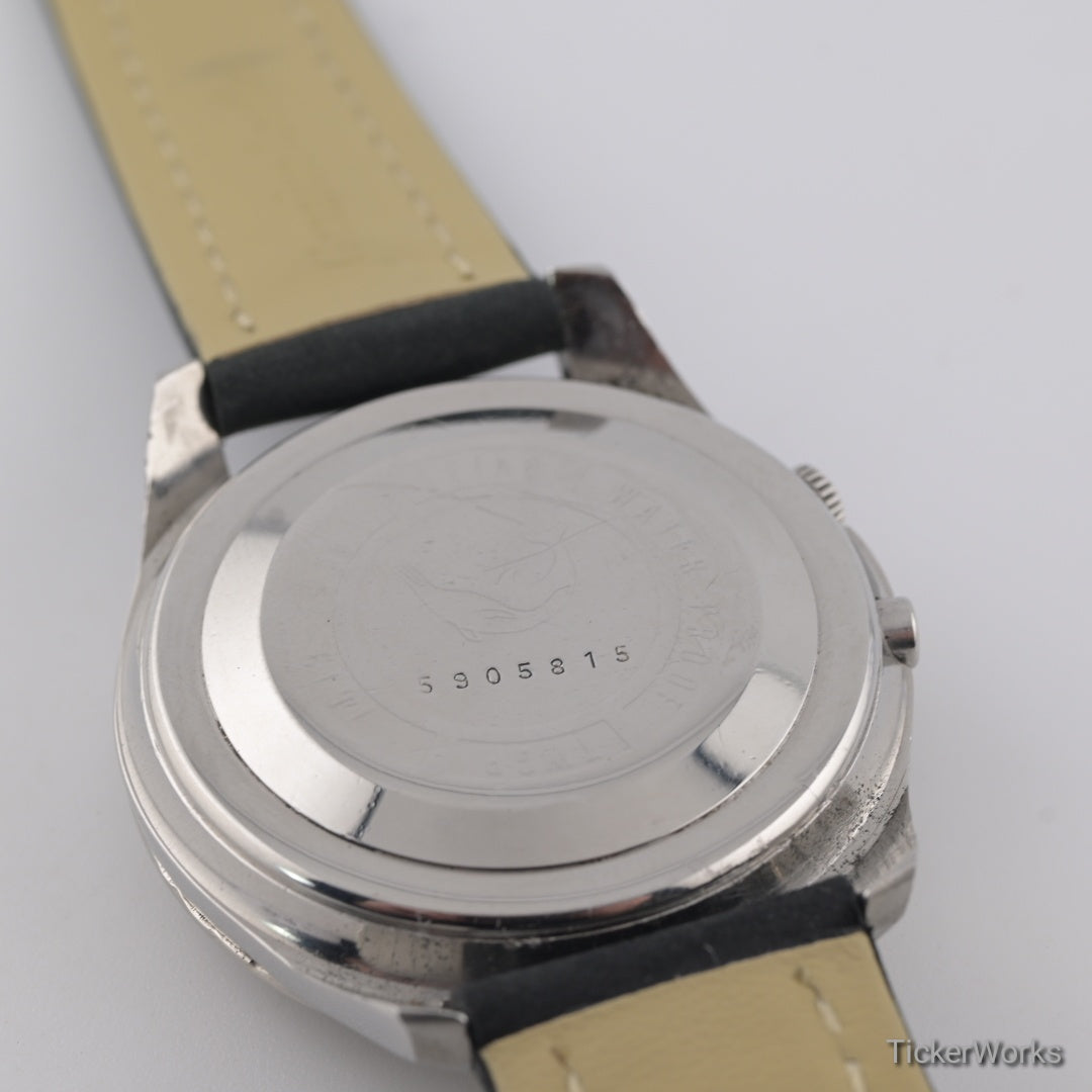 Seiko Sportsmatic Delux Automatic Sunburst Silver Day-Date 1965 38mm