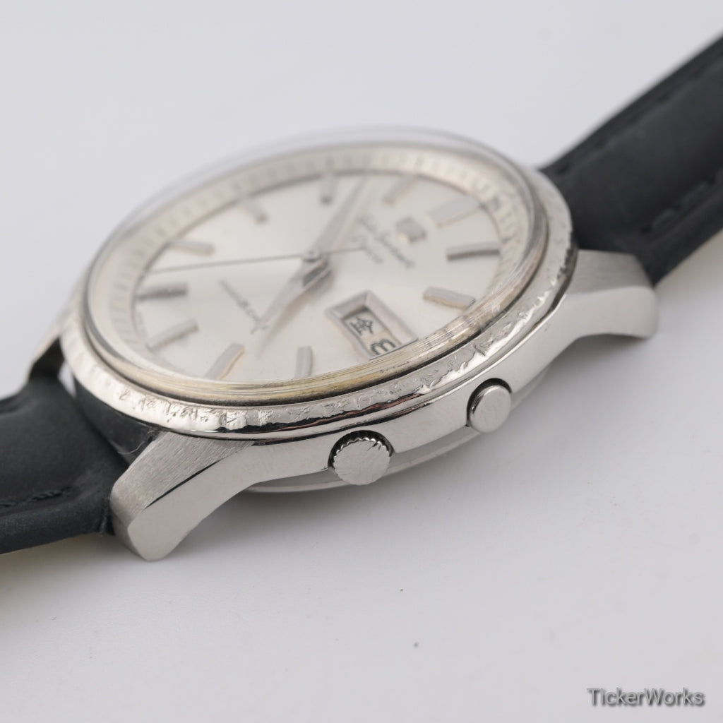 Seiko Sportsmatic Delux Automatic Sunburst Silver Day-Date 1965 38mm