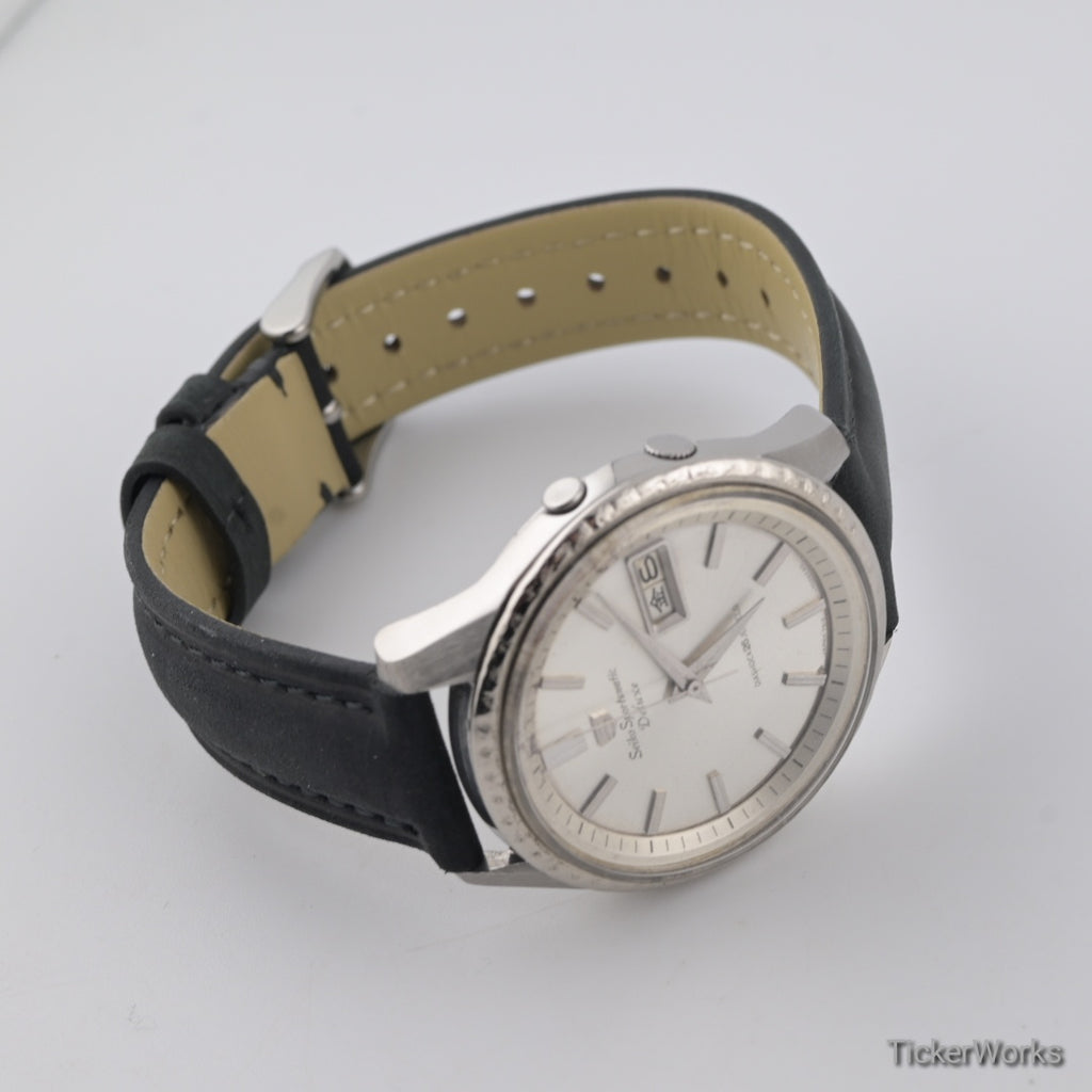 Seiko Sportsmatic Delux Automatic Sunburst Silver Day-Date 1965 38mm