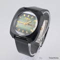 Citizen 'Custom V2 Blackie' Automatic Reflective Green Day-Date 1970s 38mm