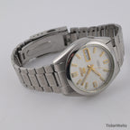 Seiko 5 Automatic 7S26-0380 1990s White Original Dial 37mm Arabic Day 21J