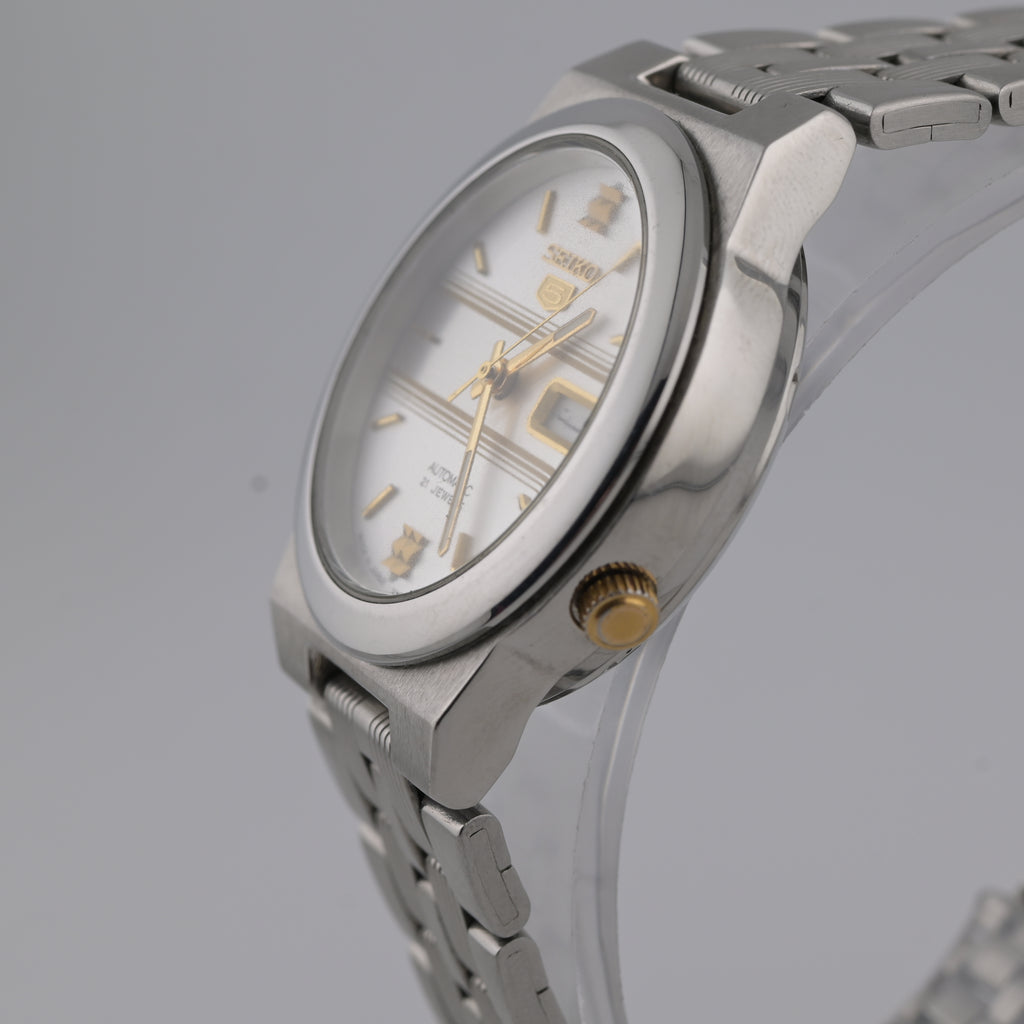Seiko 5 Automatic 21J 7S26-01R0 1990s Original Dial 35mm Arabic Day Calibre 7S26