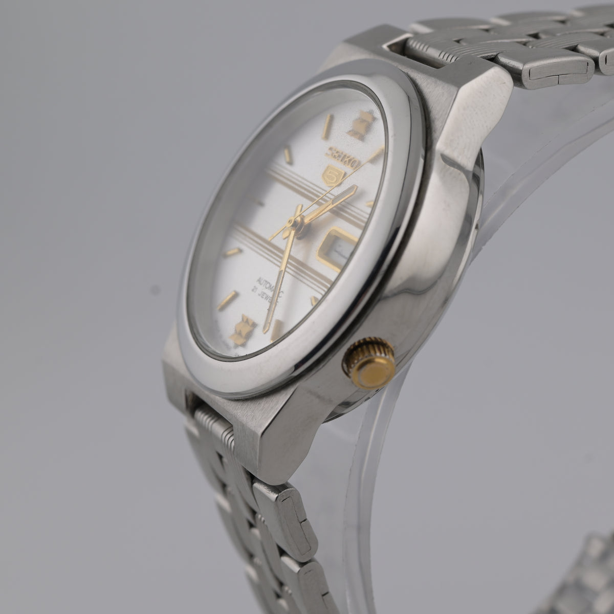 Seiko 5 Automatic 21J 7S26-01R0 1990s Original Dial 35mm Arabic Day Calibre 7S26