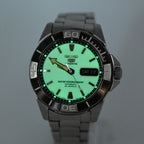 Seiko 5 Sports 7S36-02H0 Full Lume Dial 2000s 40mm Automatic Eng/Arabic Day