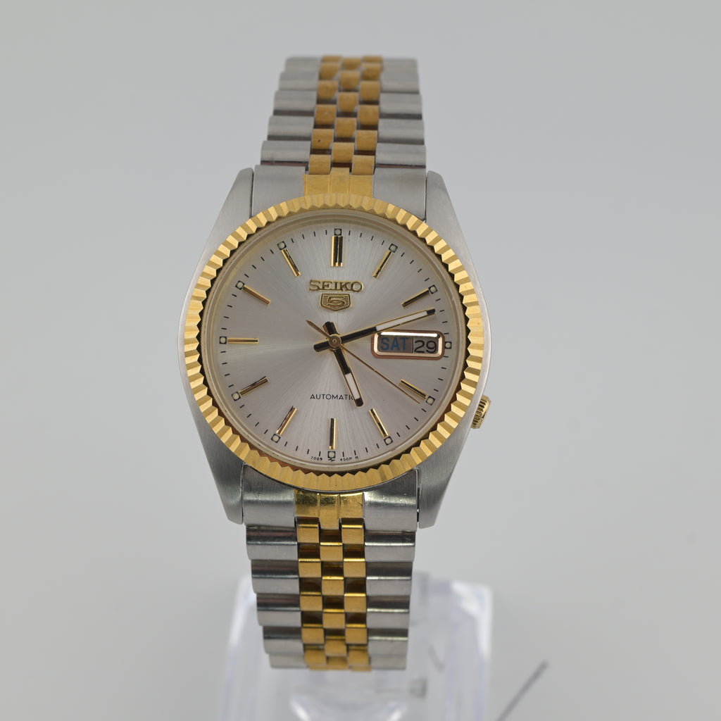 Seiko 7009-3110 Refurbished 1980s Champagne Dial 37mm