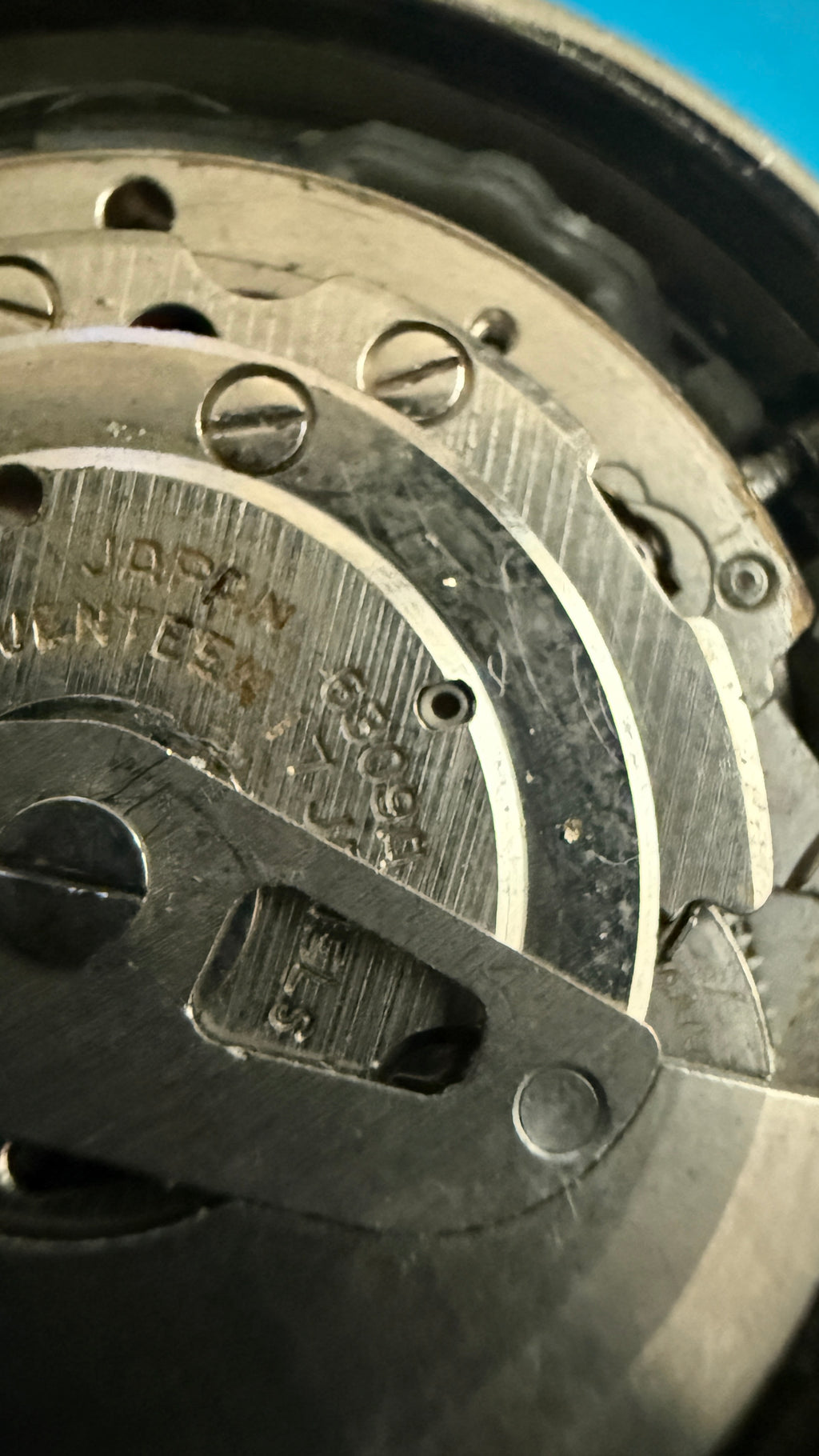 Seiko 5 Automatic 6309 Sunburst Orange Day-Date 1980s 35mm